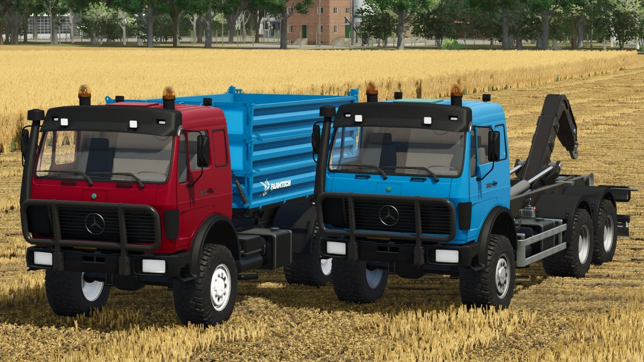 Mercedes Benz Agrar & IT Runner Trucks v1.0